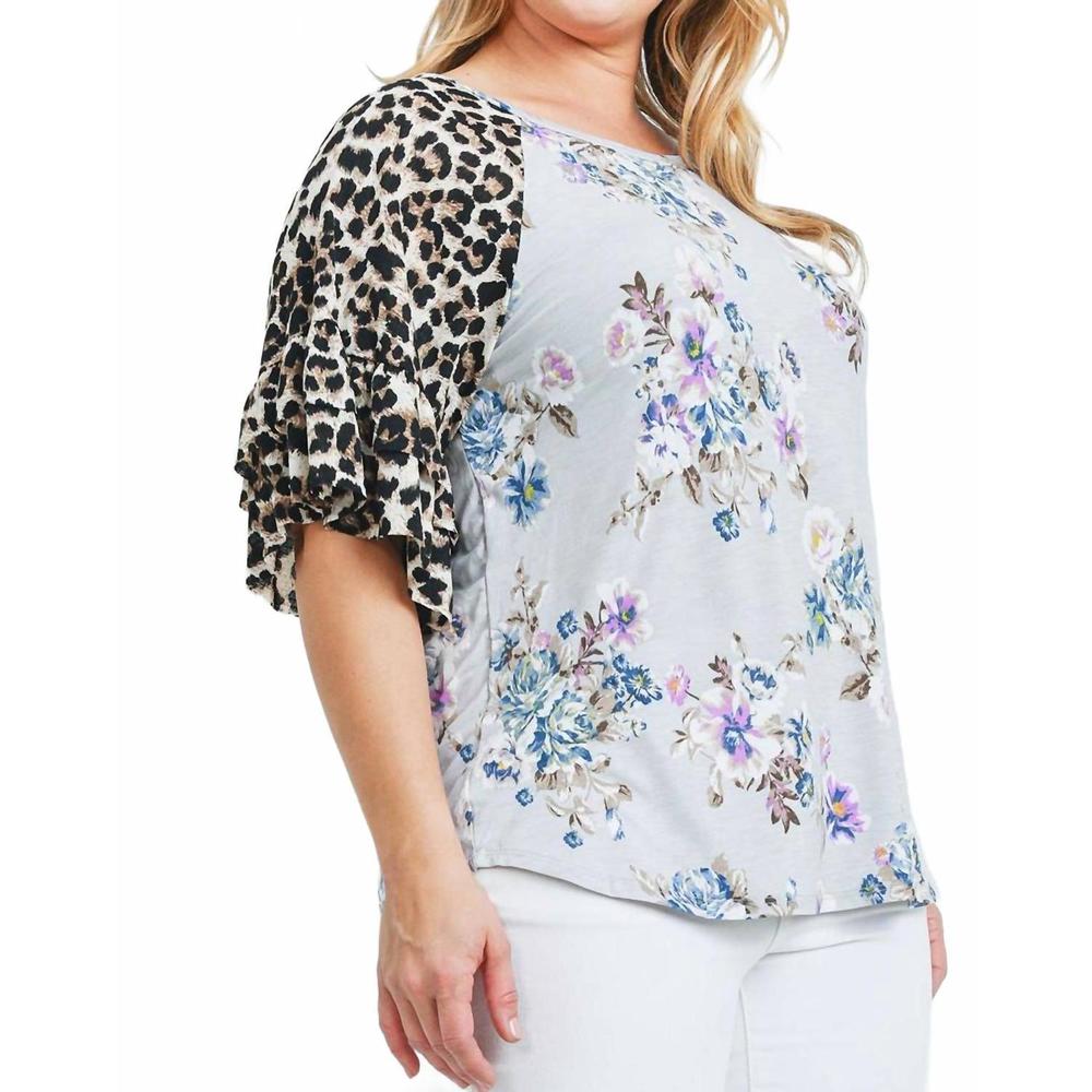 NEW COLLECTIVE RACK floral & leopard in multicolor